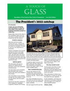 thumbnail of Glass Guild News June 2022